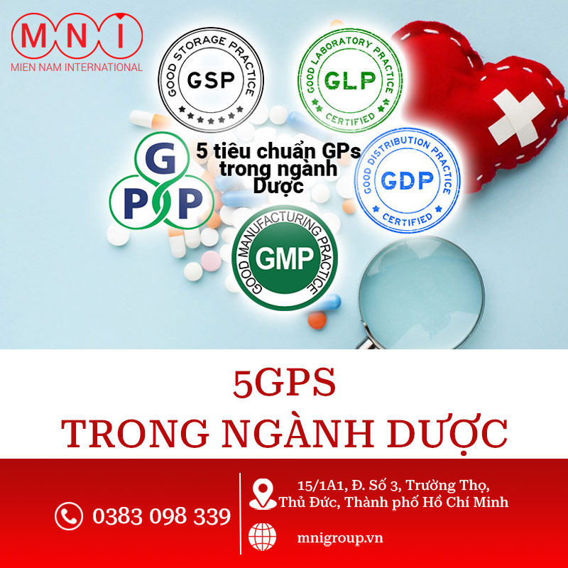 5 gps trong ngành dược